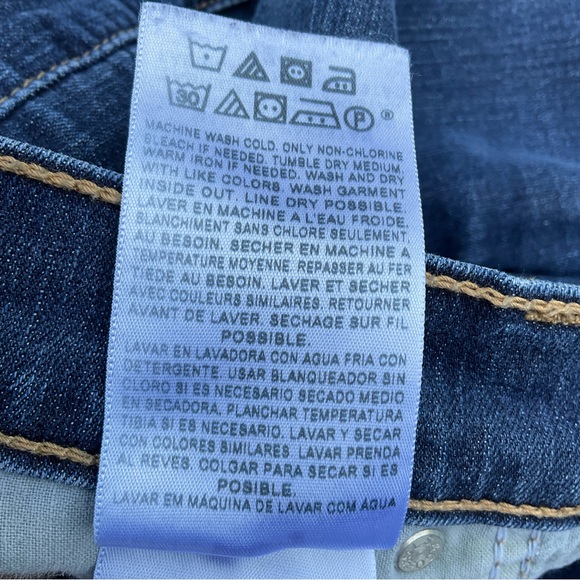 Levi’s perfectly slimming 512 bootcut jeans high-rise sz 12, 28 inseam - Picture 4 of 10